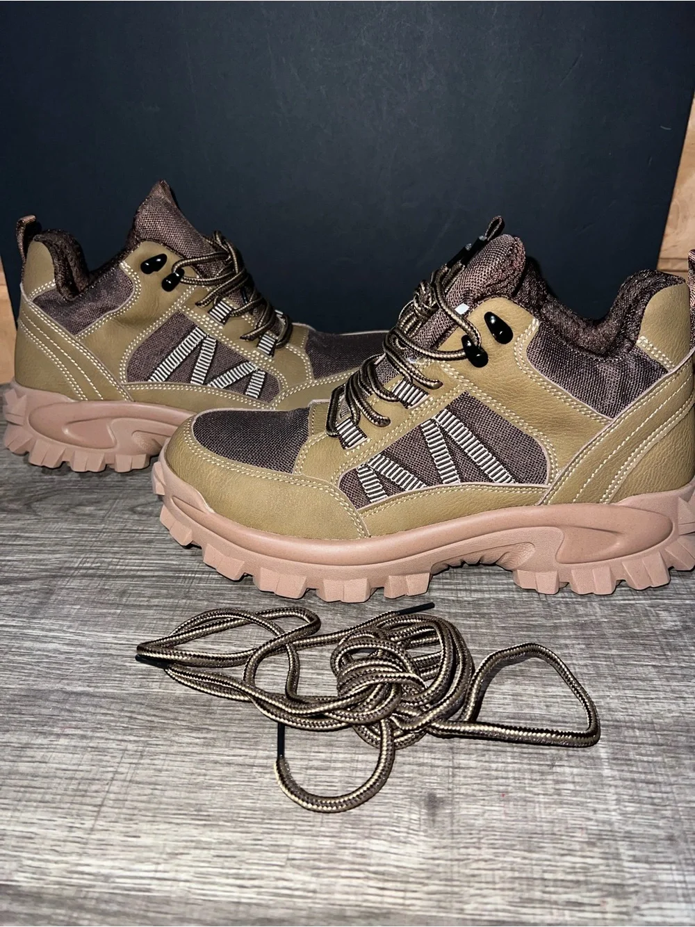 Men's Tactical Hiking Boots - Brown